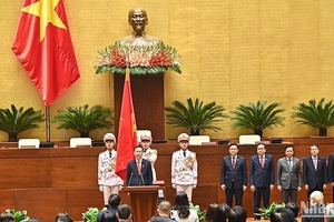 'Điện và thư chúc mừng đồng chí Võ Văn Thưởng được bầu giữ chức Chủ tịch nước
